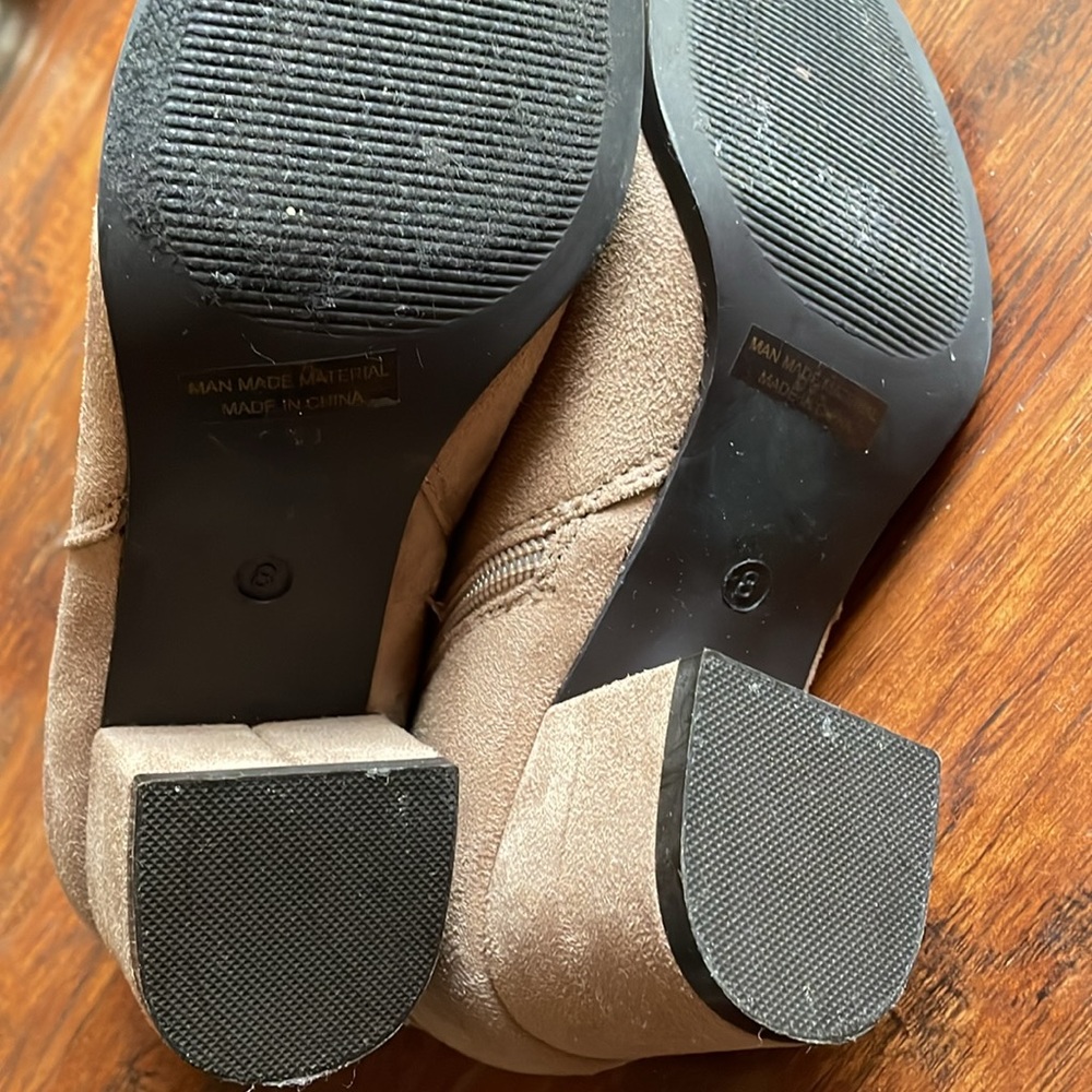 Suede Booties - Picture 3 of 3